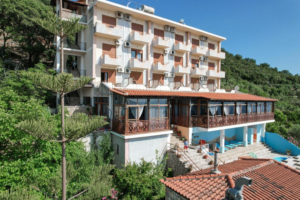 Hotel Panorama Himare Esterno foto