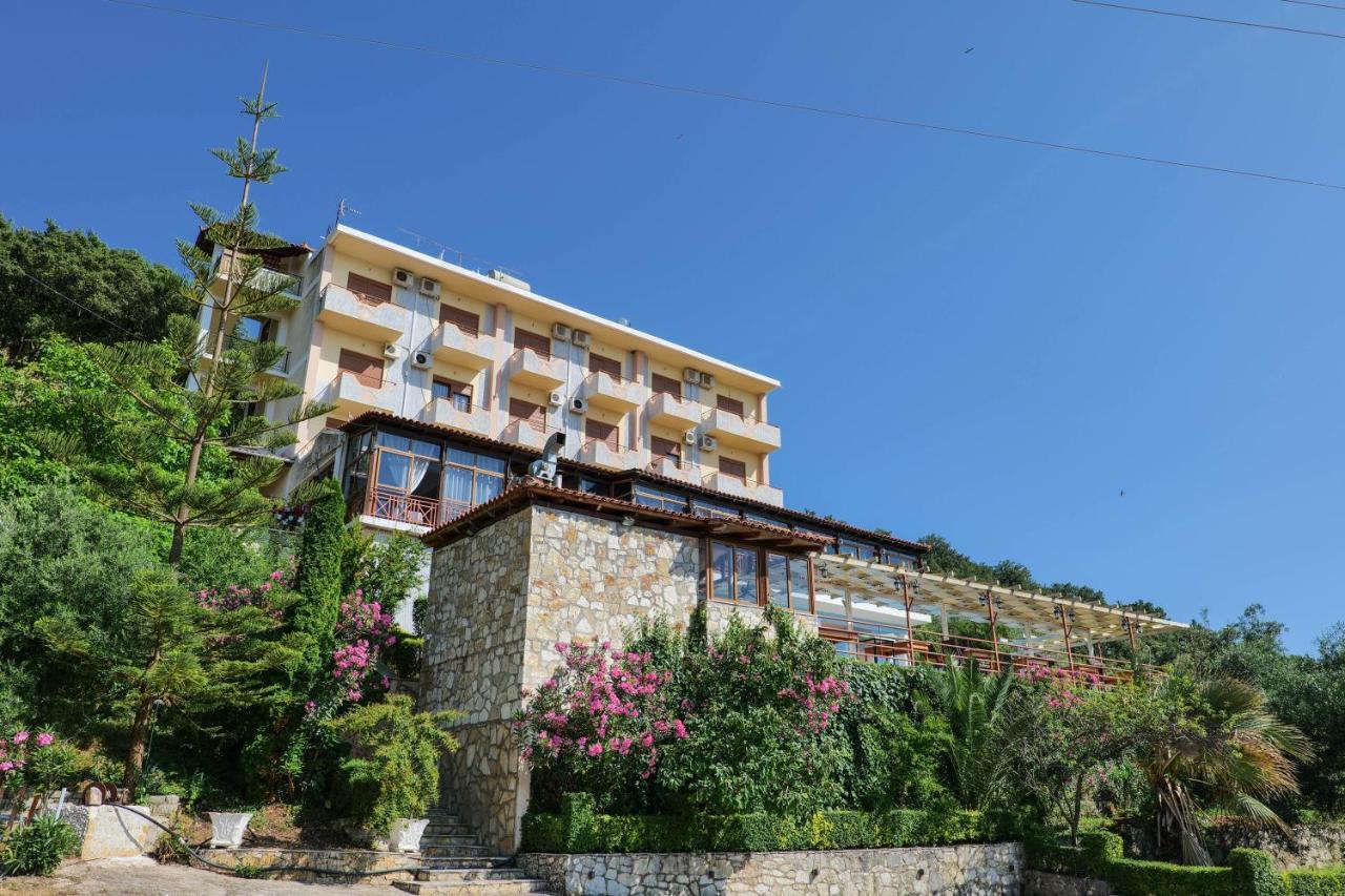 Hotel Panorama Himare Esterno foto