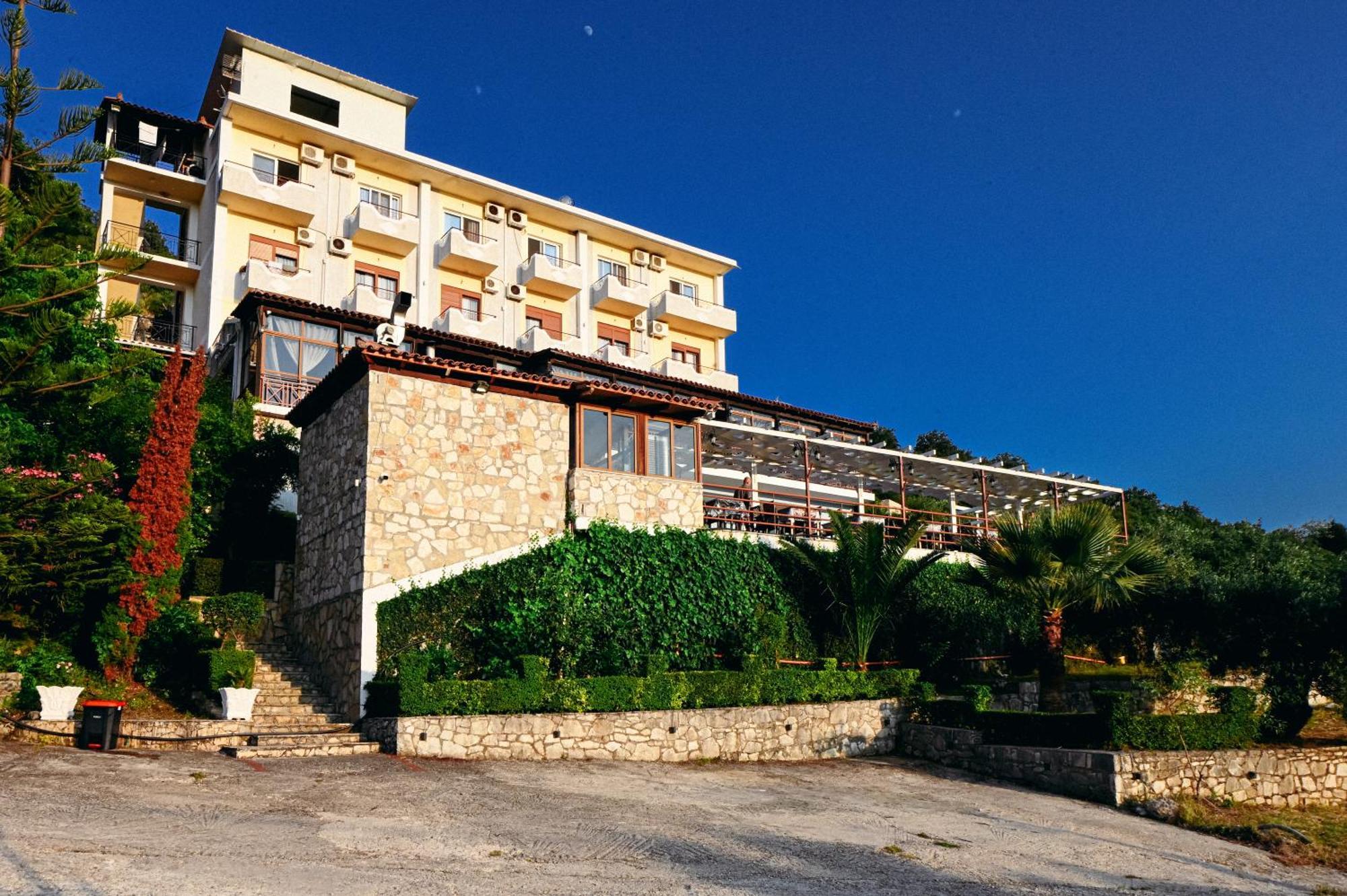 Hotel Panorama Himare Esterno foto